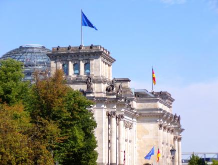 Berlin Niemcy Reichstagsgebäude