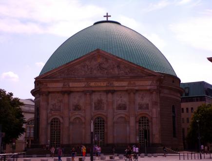 Berlin Niemcy Katedra św. Jadwigi 