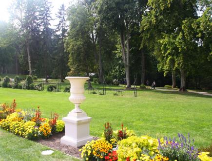 Połąga Litwa Park pałacowy